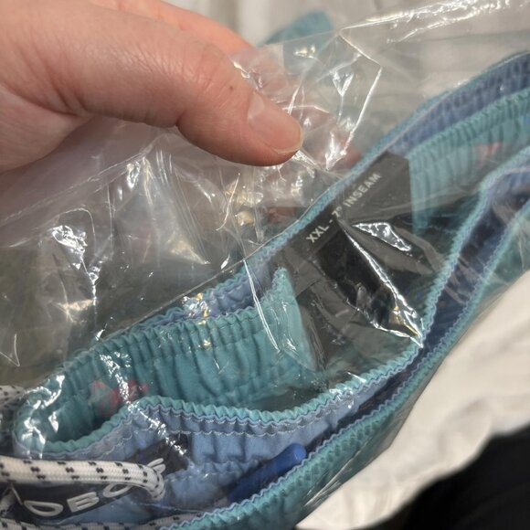 NWT Bonobos XXL Swim Trunks Flamingo Blue Teal Riviera - Picture 3 of 9